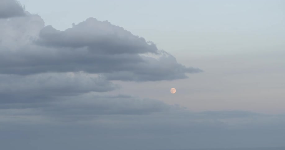 Moon in the sky