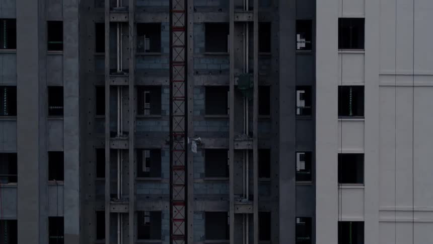 A tall city skyscraper