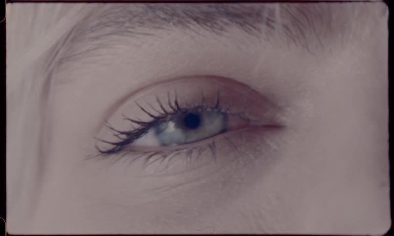 A close up of a persons eye