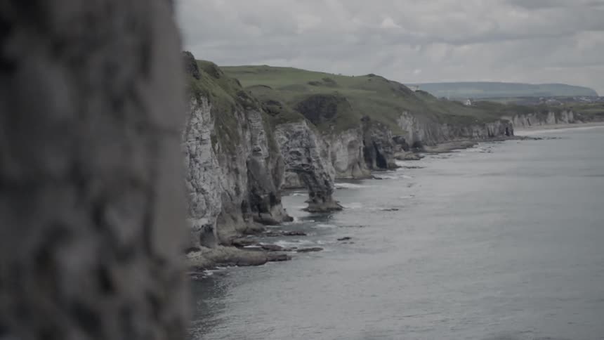 Cliffs at the waters edge