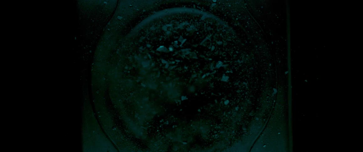 Rocks bouncing on a speaker