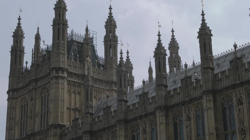 A large gothic building