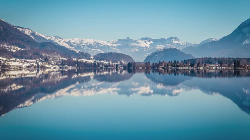 A beautiful mountain view