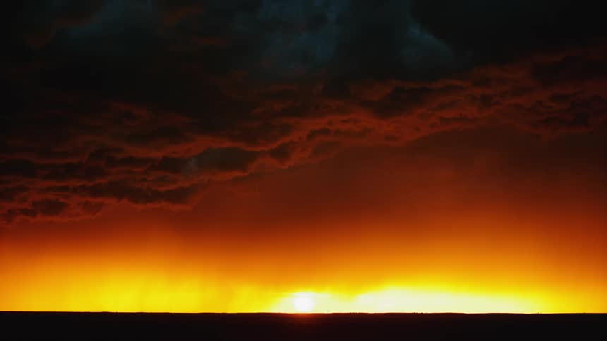 Lightning hits a cloud
