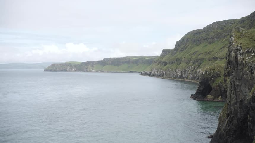 Cliffs near the ocean