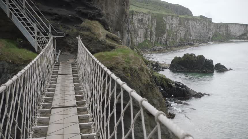 A bridge over the water
