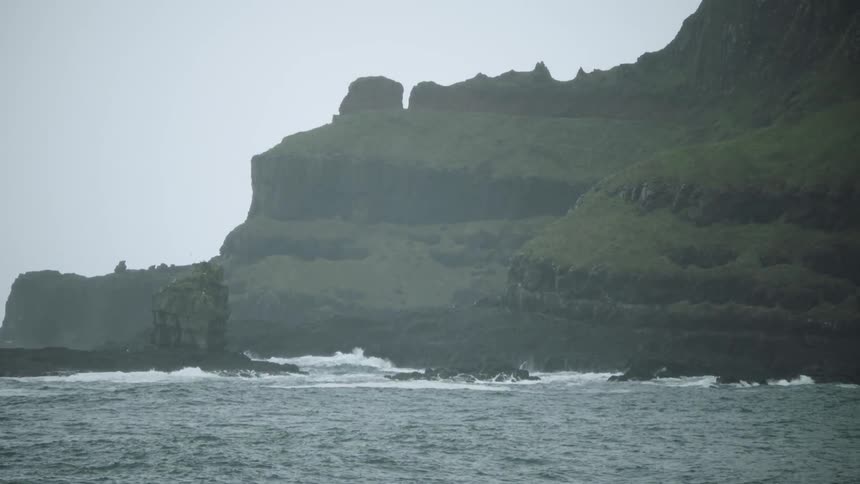 Cliffs on the coast