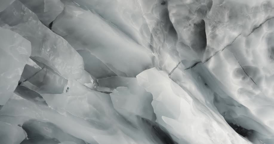 Large chunks of ice