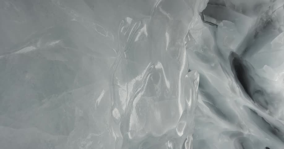 Ice is formed all around