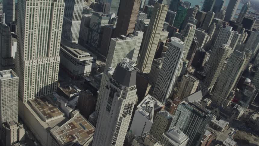 Skyscrapers in a metropolis during the day
