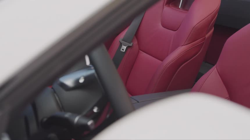 Interior of a race car
