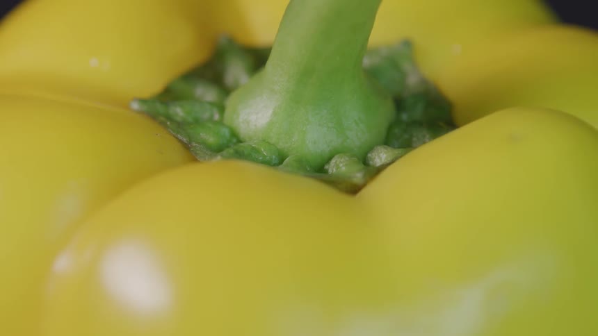 Ripe yellow pepper