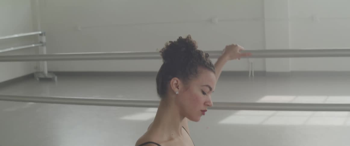 Girl doing ballet