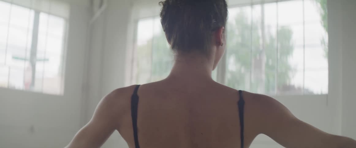 Girl doing ballet