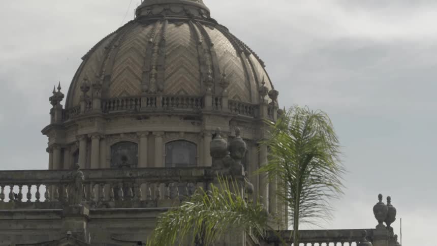 A scenery of a classical building
