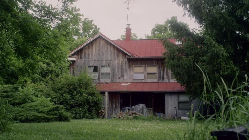 An old abandoned house
