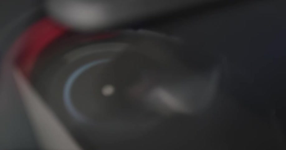 A disk spinning