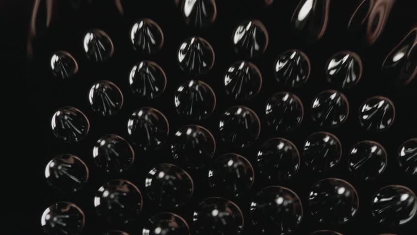 Abstract light and bubbles