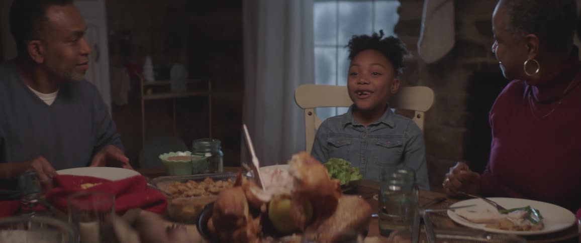 Family dinner party