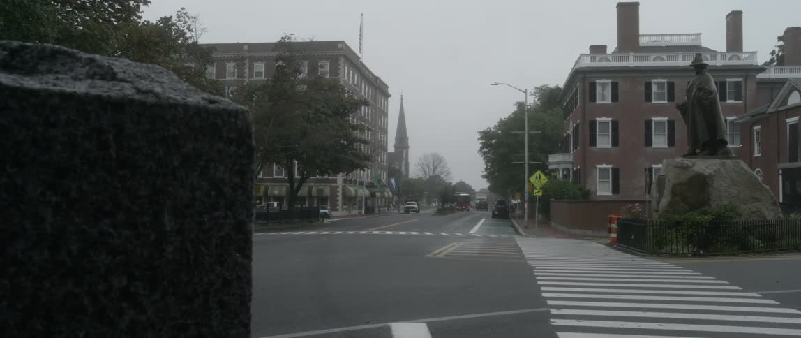 A scenery of a downtown