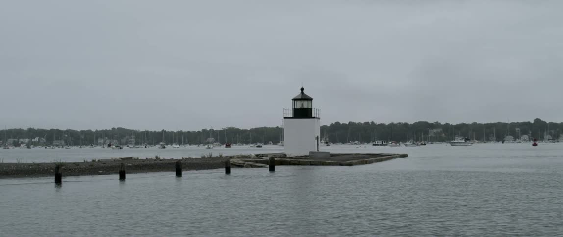 A scenery of a light house