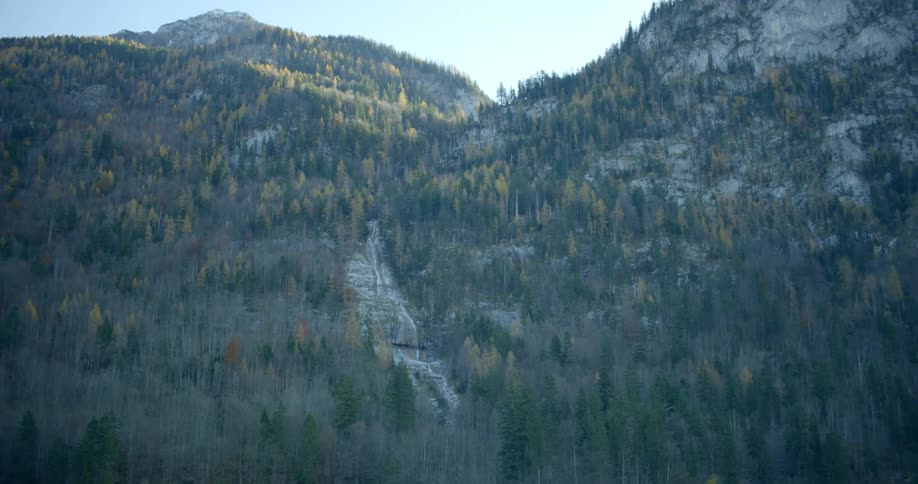 A scenery of a hill