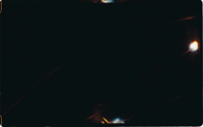 An abstract footage of a flare