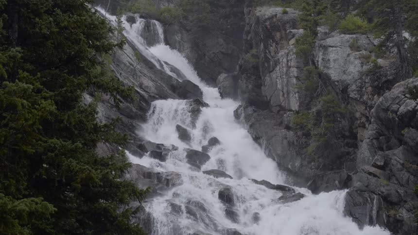 A waterfall scenery