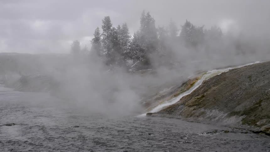 Natural hot springs and thermal waters