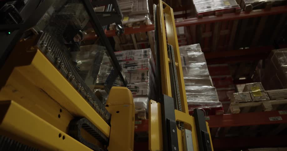 A machine at the warehouse