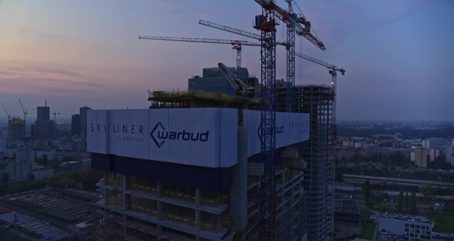 A building under construction