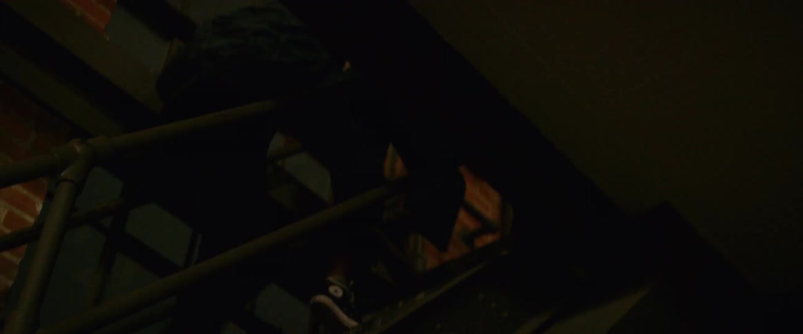 A couple walk on the stairs