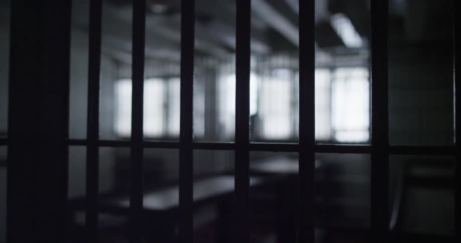 Bars in a prison