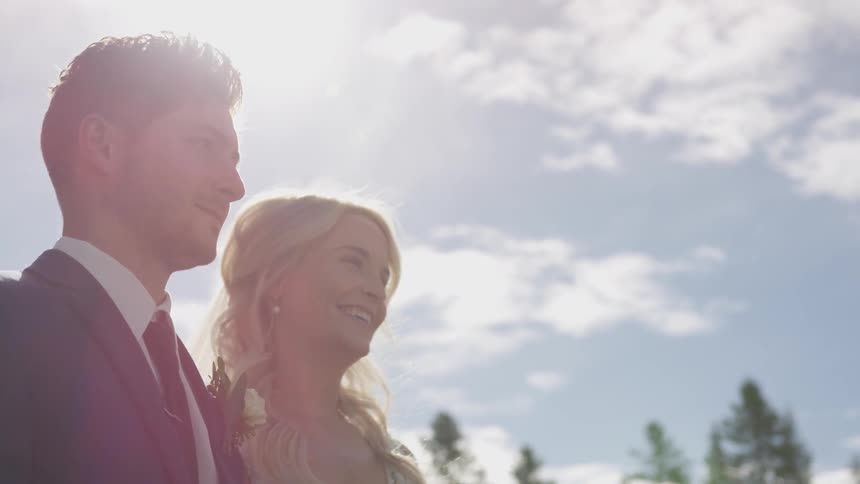 A couple doing wedding photograph