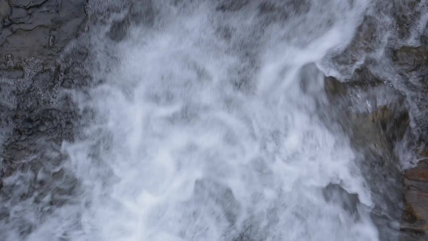 A water stream at river