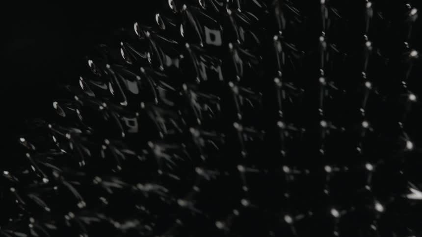 A close up view of a bubble
