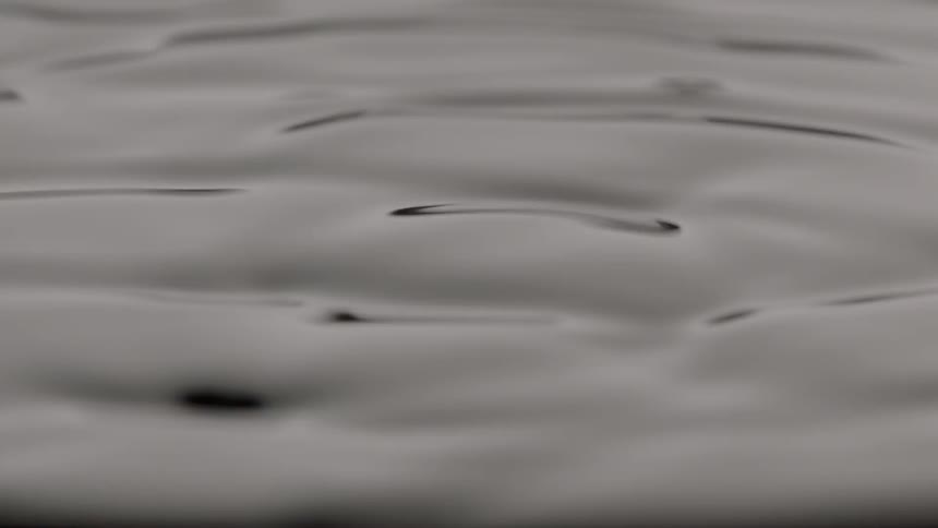 A shaky liquid footage
