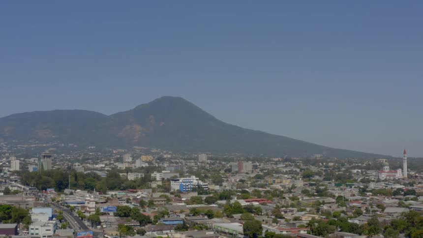 An aerial scenery of a city