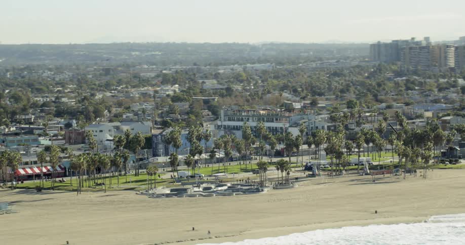Venice Beach aerial