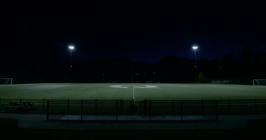 A field in the evening