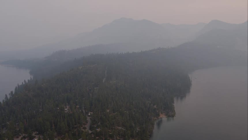 Mountains through the mist