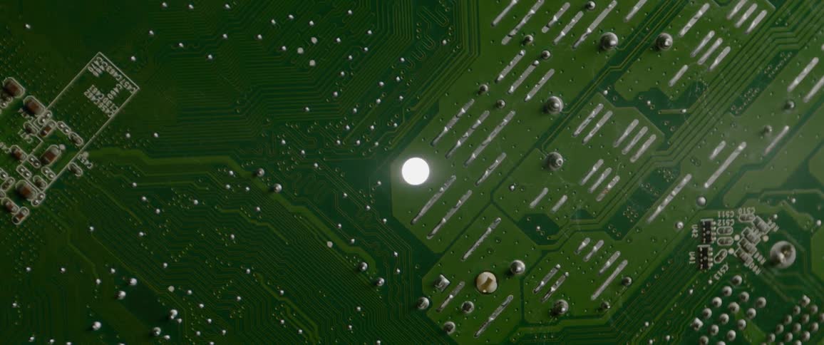 A close up of a computer piece