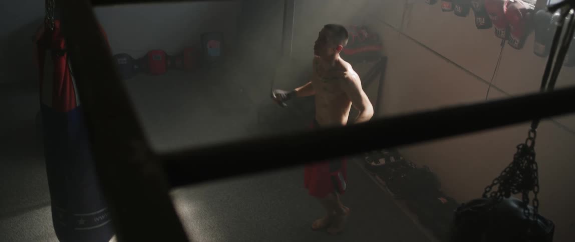 Fighter training using a jump rope