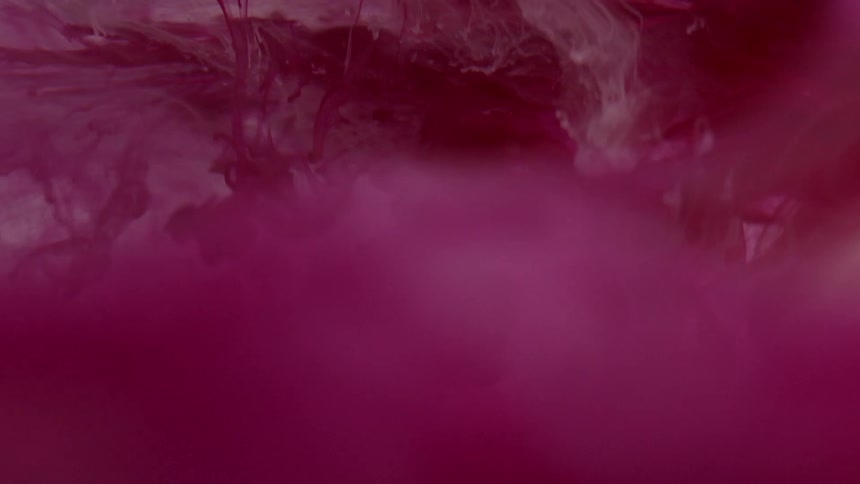 Colored liquid flows