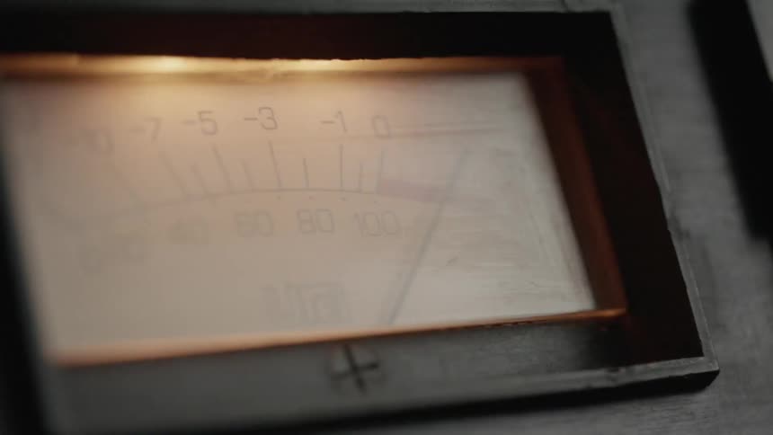 Light is flickering on a scale