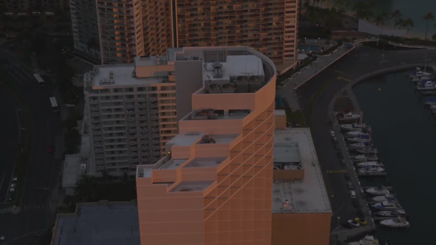 A building from above