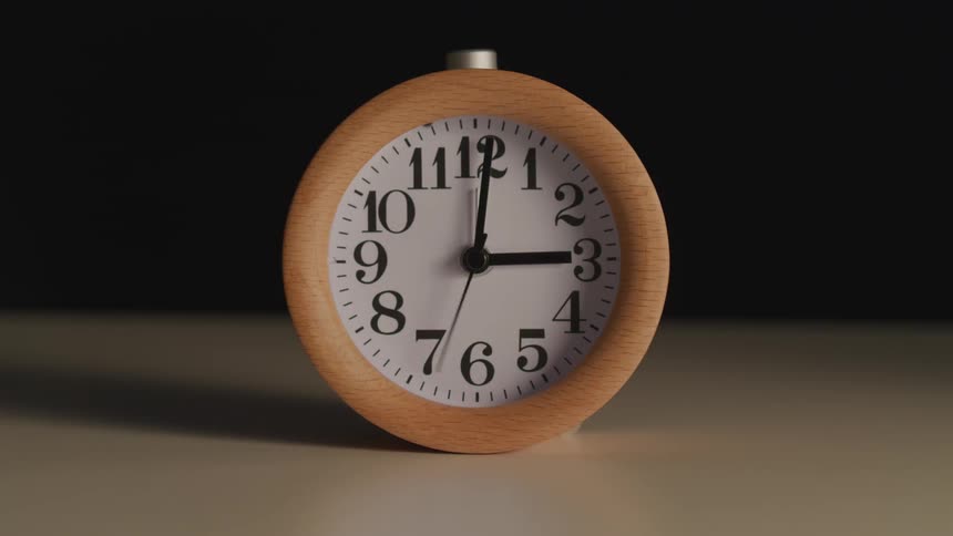 The clock is turning fast