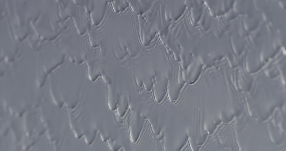A footage of abstract pattern of water flowing