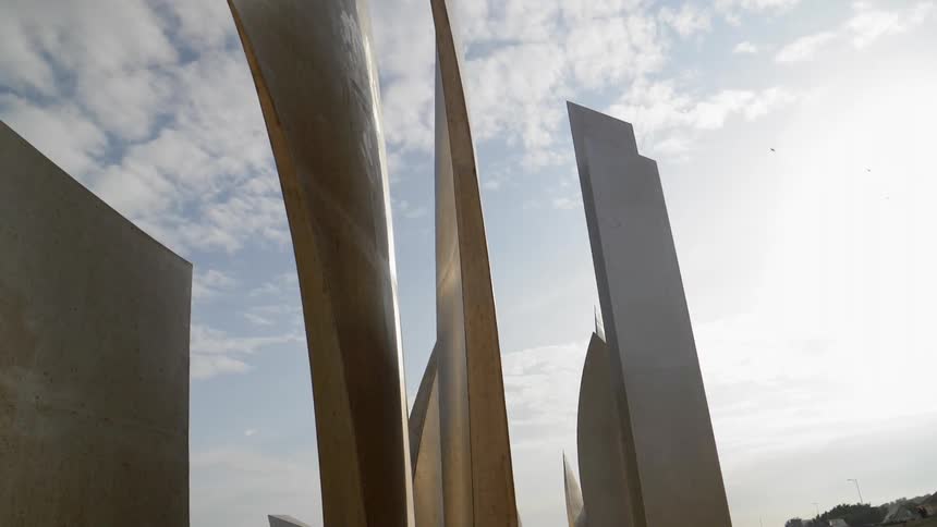 Sculptures are showcased