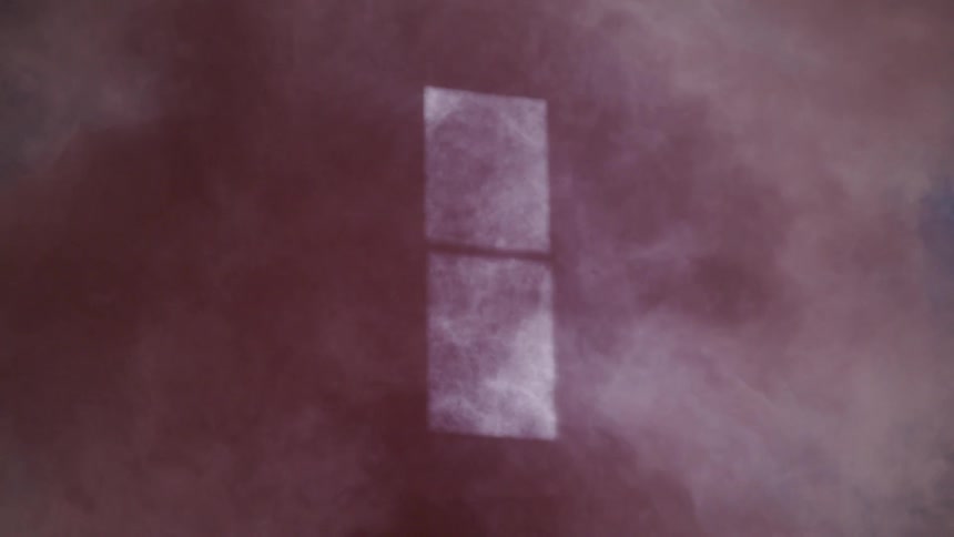 A windows shows smoke presence